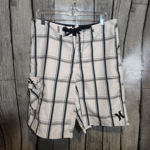 Hurley Men's Plaid Board‎ Shorts